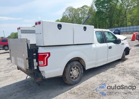 2017 Ford F-150 Xl из США, поврежденный, VIN 1FTEX1CFXHKE23840